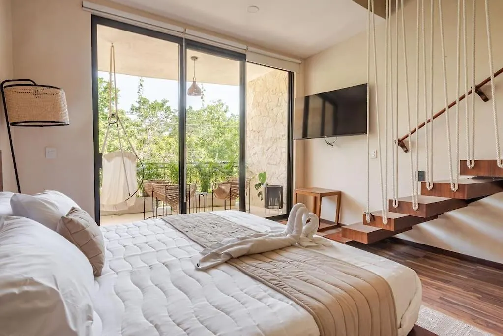 2 Recamaras A 6 Minutos De La Playa Tulum Apartment